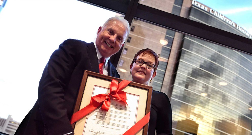 Clinical building renamed Mark A. Wallace Tower Texas Children’s